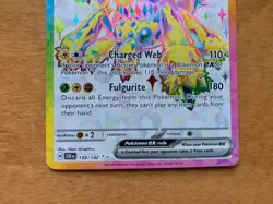 Pokemon Stellar Crown Galvantula EX Ultra Rare Holo Card 159/142 (NM) - Image 3