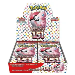 Scarlet Violet Pokemon Card 151 sv2a Booster Sealed Box Pokemon Cards Japanese - Image 1