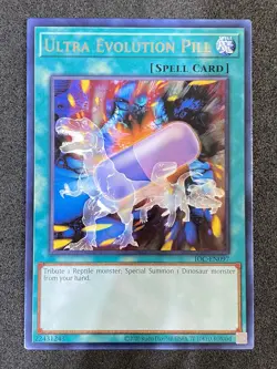 YuGiOh! - Ultra Evolution Pill IOC-EN097 Rare 25th Anniversary Edition Near Mint - Image 1