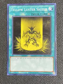 YuGiOh! Yellow Luster Shield IOC-EN037 Common 25th Anniversary Edition Near Mint - Image 1