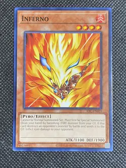 YuGiOh! - Inferno IOC-EN019 Common 25th Anniversary Edition Near Mint - Image 1