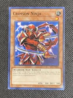 YuGiOh! - Crimson Ninja IOC-EN006 Common 25th Anniversary Edition Near Mint - Image 1