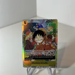 Monkey.D.Luffy OP07-109 - One Piece TCG - SR Super Rare NM English Foil - Image 1