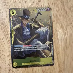 Sabo P-073 One Piece Promo Cards Character Special Promo Regular - Image 1
