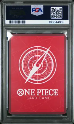 2025 ONE PIECE PROMOS PSA MAGAZINE EXCLUSIVE #001 SHANKS PSA 10 - Image 2