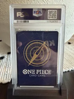 Namco One Piece Two Legends Black Maria Alt Art SR Foil OP08-074 EN PSA 10 - Image 2