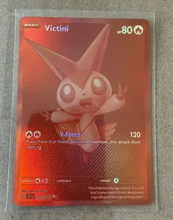 Victini 171/086 Ultra Rare Full Art Holo - Black & White Pokemon TCG mint - Image 1