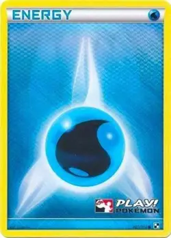 Water Energy - 107/114 - Pokemon Black and White PLAY Promo MP - Image 1