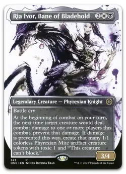 Ria Ivor, Bane of Bladehold (Showcase) #323 NM Phyrexia All Will Be One - Image 1