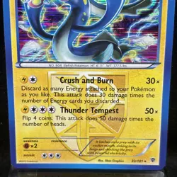 Eelektross 33/101 Holo - Black & White Plasma Blast - Image 2