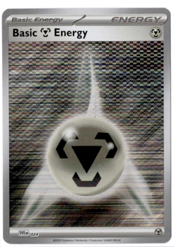 Basic Metal Energy - SVE024 - Holo - Pokemon Black Bolt & White Flare - Image 1