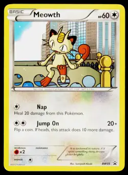 Meowth - Promo Black and White Promos BW35 HP - Image 1