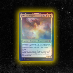 FOIL - The Ur-Dragon - Custom Magic: The Gathering Card - High-Quality - Image 1