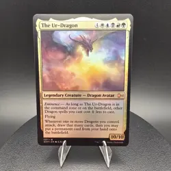 FOIL - The Ur-Dragon - Custom Magic: The Gathering Card - High-Quality - Image 2