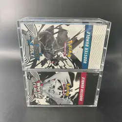 2x Pokemon Black Bolt White Flare Sealed Booster Bundle Display Case W/Acrylic - Image 5