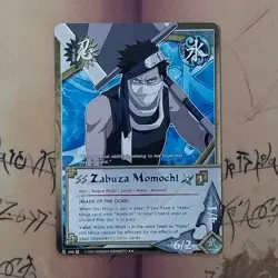 Naruto CCG, Zabuza Momochi #456 Foil Text Rare NM 1st Edition Trading Card - Image 1
