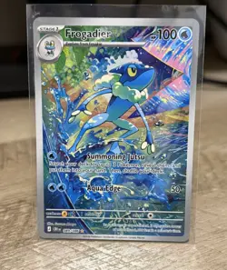 Frogadier 089/086 Chaos Rising Full Art Holo Rare Pokemon Card NM - Image 1