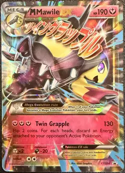 Pokemon TCG Mega Mawile EX XY Card XY104 - Image 1