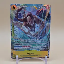 One Piece CCG Wyper OP15-114 Character Holo Card 6000 Power Sky Island Shandian - Image 1