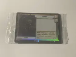 Star Wars Mandalorian Unlimited Grogu Leader Promo Card Pack Sealed (5 Packs) - Image 4