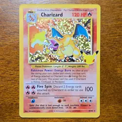 Charizard 4/102 - Celebrations Classic Collection Holo 2021- Pokemon TCG Card NM - Image 1