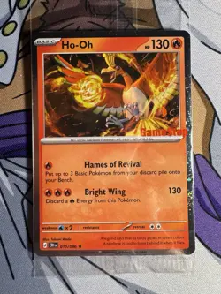 Pokemon Ho-Oh 010/086 Chaos Rising Gamestop Exclusive Promo Card - Image 1
