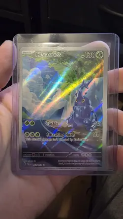 Heracross Paldea Evolved Illustration Rare Pokemon TCG Card 194/193 - Image 1