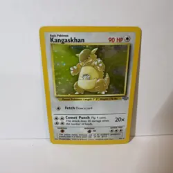 Pokemon TCG Kangaskhan Card Jungle Holo Rare 05/64 Unlimited WOTC Rare Holo MP - Image 1