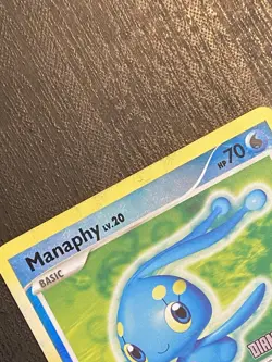 Manaphy Lv. 20 Reverse Holo Pokemon Card 9 / 130 Diamond Pearl - Image 2