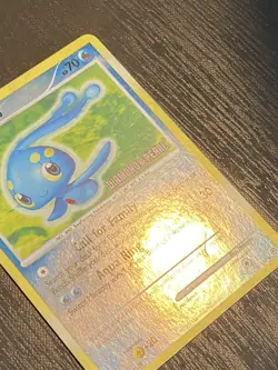 Manaphy Lv. 20 Reverse Holo Pokemon Card 9 / 130 Diamond Pearl - Image 3