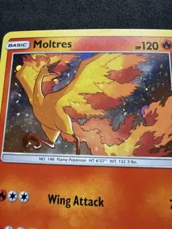 Pokemon Card - Moltres - Sun & Moon Promo SM143 Holo Promo - Image 4