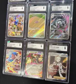 CGC Graded Pokemon Cards Lot of 12 Slabs Japanese Full Art Holos ALL CGC 9 MINT - Image 3