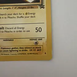 Pokemon Card - Pikachu - The First Movie Promo Black Star - Trading Card Game - Image 5