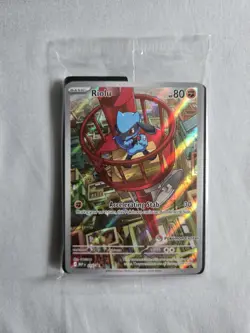 Riolu 010 Promo *Pokemon Center Stamp* Sealed (2 Cards) - Image 1