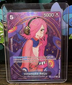 Bandai Vinsmoke Reiju EB03-031 SP One Piece Heroines Card - Image 1
