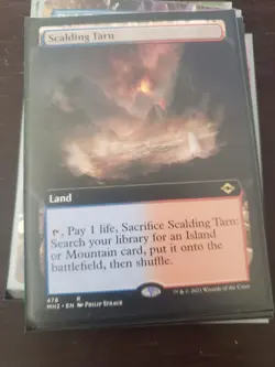 Scalding Tarn BORDERLESS - Magic EXTENDED ART MTG Card - MH2 - Image 1
