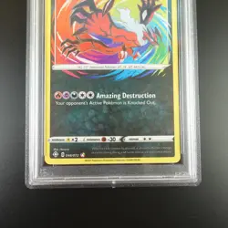 PSA 10 Yveltal 046/072 Pokemon Shining Fates Amazing Rare Holo Graded Card - Image 3