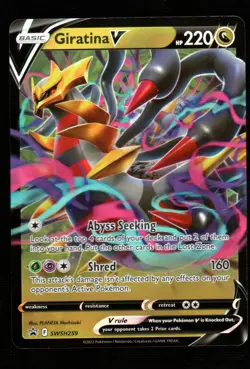 Pokemon Giratina V SWSH: Sword & Shield Promo Cards #SWSH259 NM - Image 1