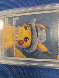 Pokemon Pikachu With Grey Felt Hat SVP 085 Van Gogh Promo Card - PSA 10 - Image 5