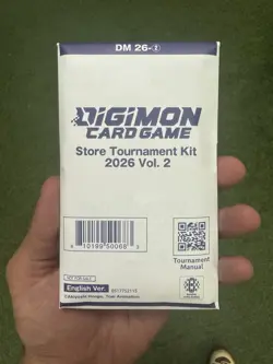 Digimon Card Game Store Tournament Kit 2026 Vol 2 English Sealed - Image 3