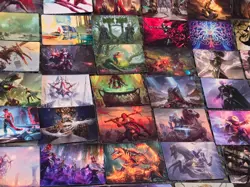 MASSIVE MTG Lot of ART SERIES Cards -Some Gold Signatures - Image 3