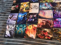 MASSIVE MTG Lot of ART SERIES Cards -Some Gold Signatures - Image 5