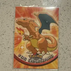 Pokemon Card Charizard #06 Topps Series - Image 1