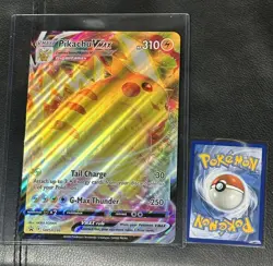 Pikachu Vmax SWSH286 Promo - Jumbo Card - Fast Free Shipping! - Image 1