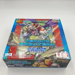 DIGIMON Card Game VERSUS MONSTERS Extra Booster BOX Japanese Sealed New - Image 2