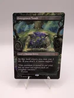 Magic the Gathering - Overgrown Tomb - Borderless Regular - Lorwyn Eclipsed NM/M - Image 2