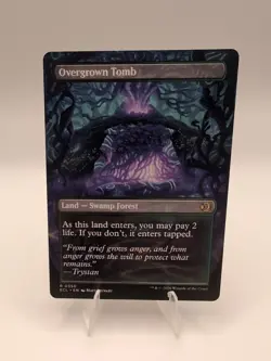 Magic the Gathering - Overgrown Tomb - Borderless Regular - Lorwyn Eclipsed NM/M - Image 3