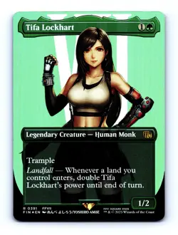 2025 MTG Final Fantasy TIFA LOCKHART (Character Foil) #0391 * NM - Image 1