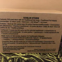 MTG Magic Secret Lair Commander Deck: Goblin Storm IN HAND SHIPS FAST BRAND NEW - Image 2