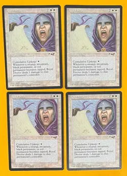 MTG ROYAL DECREE (x4) Alliances (OldManMTG 009-966) - Image 1